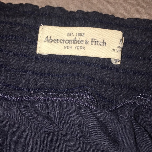 Abercrombie & Fitch Navy Blue Tank - Picture 7 of 7